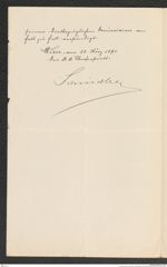 k.k. naturhistorisches Hofmuseum, Intendanzakten 1885-1896 (Hauer), Aktenzahl Z.234/1891, Seite 2